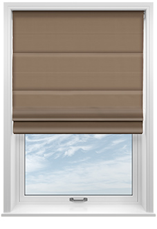 Windsor, Taupe - Roman Blind